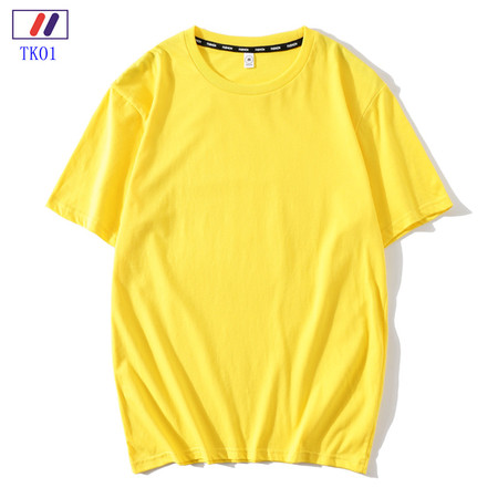 欧兰棉街头潮流夏季优质男女童情侣短袖纯棉厚版 特酷T恤TK01